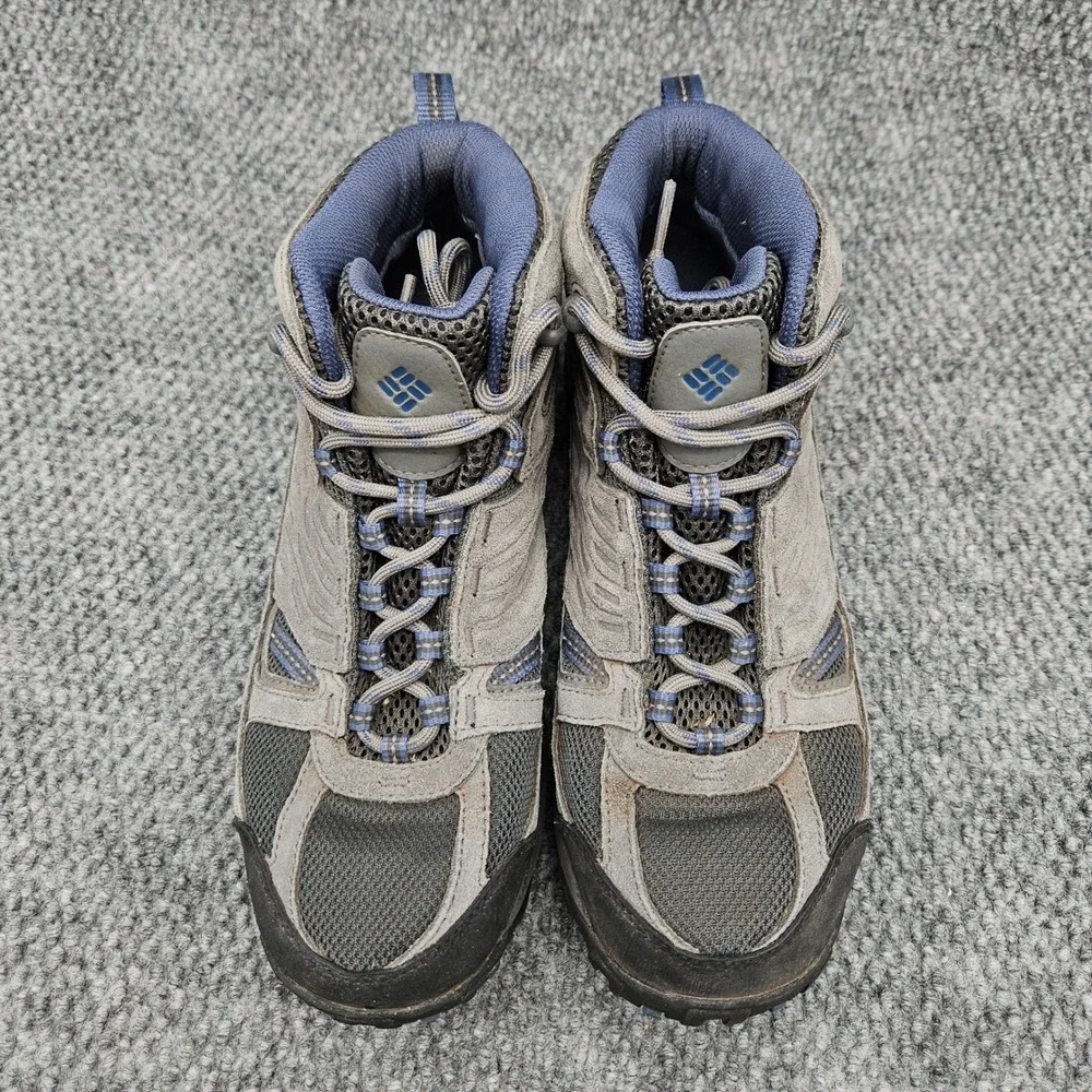 Columbia Access Point (Men's 8.5) Grey Hiking Boots Waterproof Techlite Outdoor